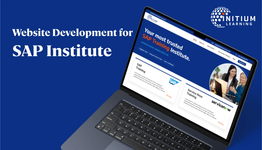initum learning sap institute website development company pune